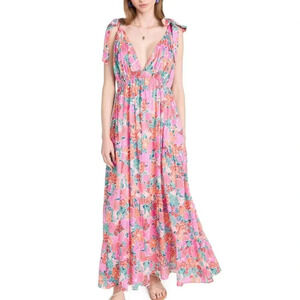 Banjanan Cosmos Maxi Dress in Bloomsbury Dawn Small
